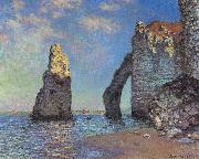 The Cliffs at Etretat Claude Monet
